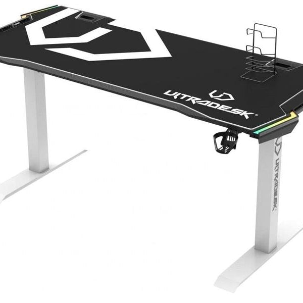 Ultradesk Gaming Tisch Force Weiss