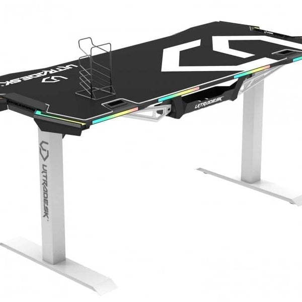 Ultradesk Gaming Tisch Force Weiss