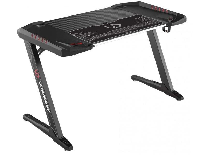 Ultradesk Gaming Tisch Rocket Schwarz