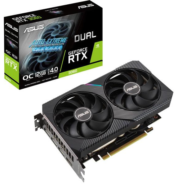 ASUS Grafikkarte Dual GeForce RTX 3060 V2 OC Edition 12 GB LHR