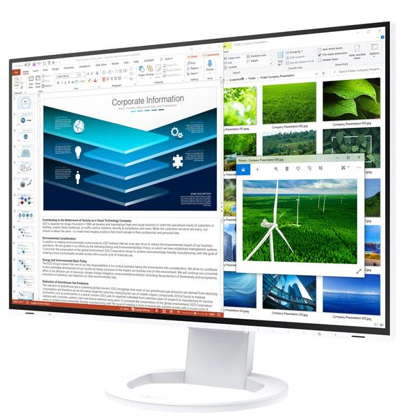 EIZO Monitor EV2485 Swiss Edition Weiss