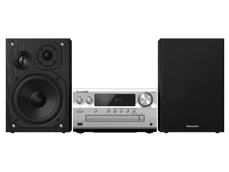 Panasonic Micro-HiFi Anlage SC-PMX802E Schwarz/Silber