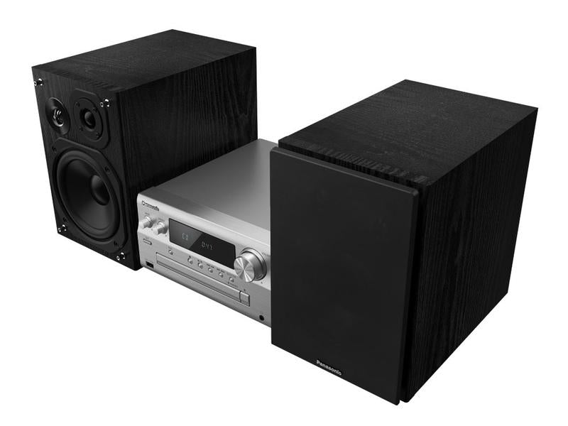 Panasonic Micro-HiFi Anlage SC-PMX802E Schwarz/Silber