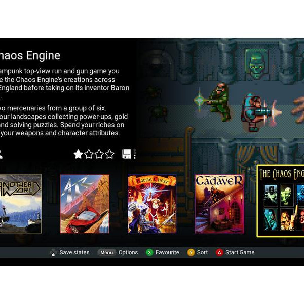 retro-bit Spielkonsole The A500 Mini