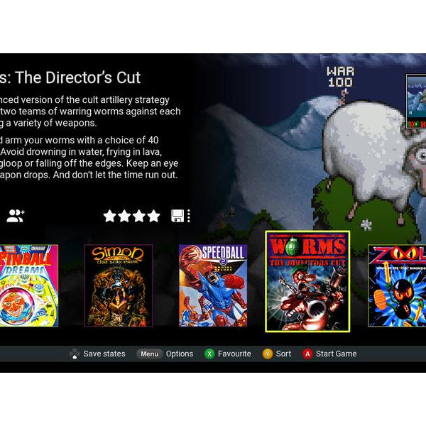 retro-bit Spielkonsole The A500 Mini