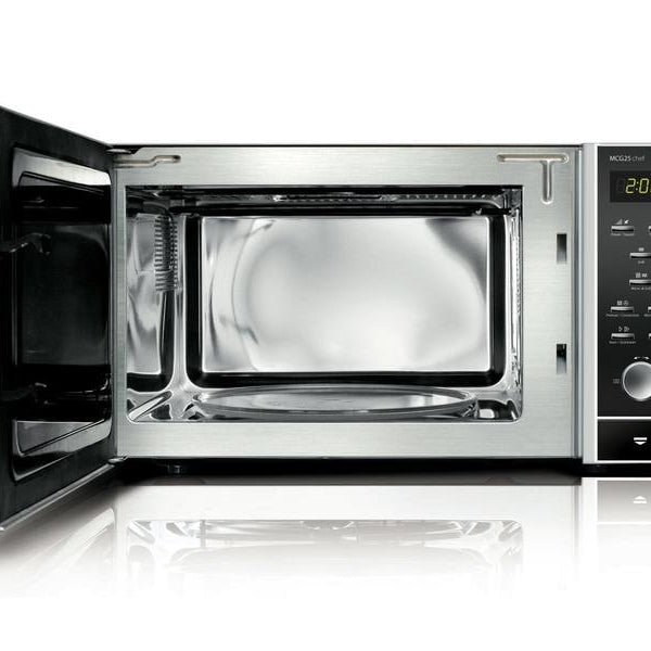 Caso Mikrowelle MCG 25 chef Silber