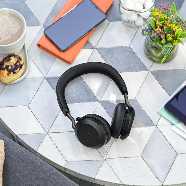 Jabra Headset Evolve2 75 Duo UC USB-A, Schwarz