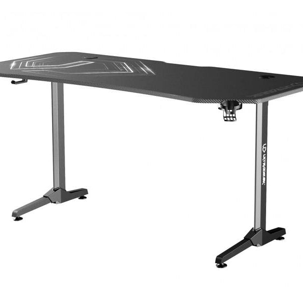 Ultradesk Gaming Tisch Frag XXL Schwarz