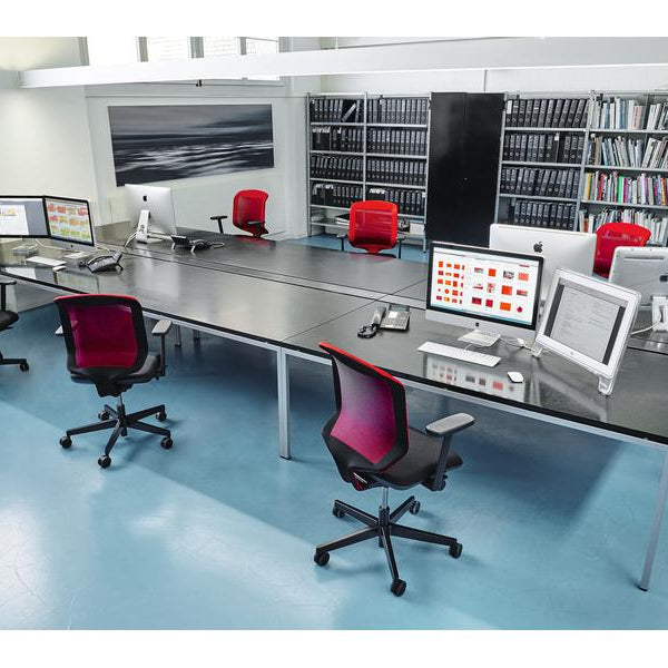 Giroflex Bürostuhl Chair2Go 434 Schwarz/Rot