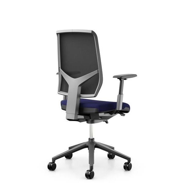 Giroflex Bürostuhl 68 mit Netzrücken Dunkelblau