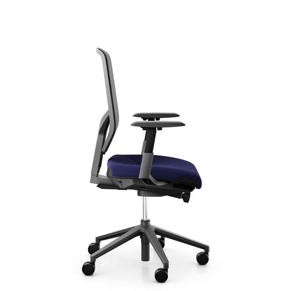 Giroflex Bürostuhl 68 mit Netzrücken Dunkelblau