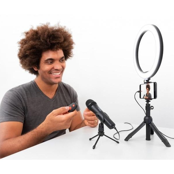 IK Multimedia Kondensatormikrofon iRig Video Creator HD Bundle