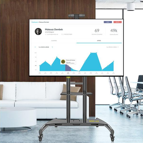 Audioraq TV-Trolley ECO+ 1381 Schwarz