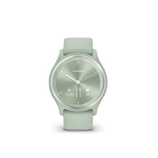 GARMIN Sportuhr Vivomove Sport Mint/Silber
