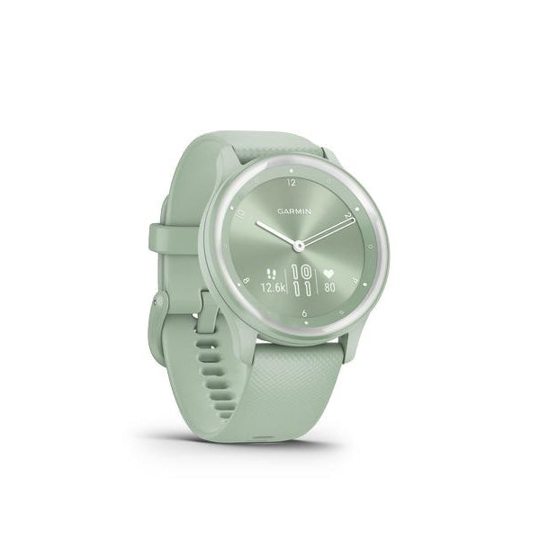 GARMIN Sportuhr Vivomove Sport Mint/Silber