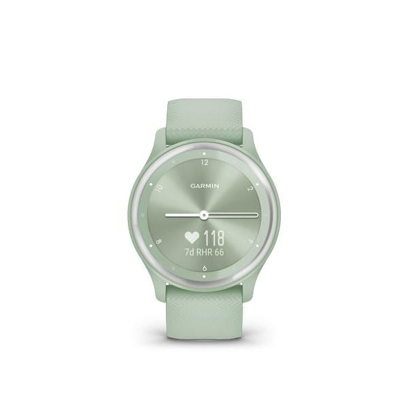 GARMIN Sportuhr Vivomove Sport Mint/Silber