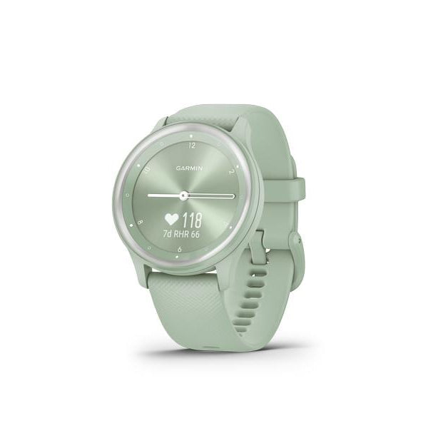 GARMIN Sportuhr Vivomove Sport Mint/Silber