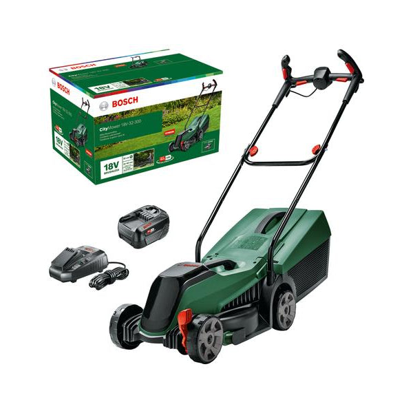 Bosch Akku-Rasenmäher CityMower 32-300 Set