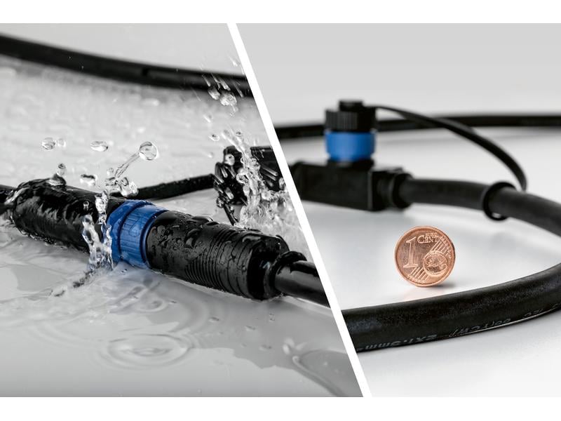 Paulmann LED-Stripe Smart Home Plug &amp; Shine Smooth, RGB, 10m, Weiss