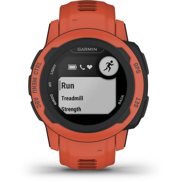 GARMIN Sportuhr Instinct 2S Rot/Schwarz