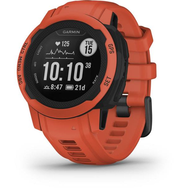GARMIN Sportuhr Instinct 2S Rot/Schwarz