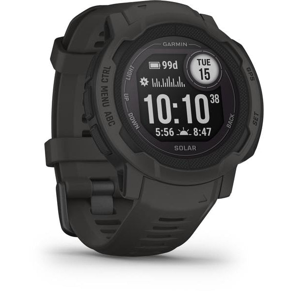 GARMIN Sportuhr Instinct 2 Solar, Anthrazit