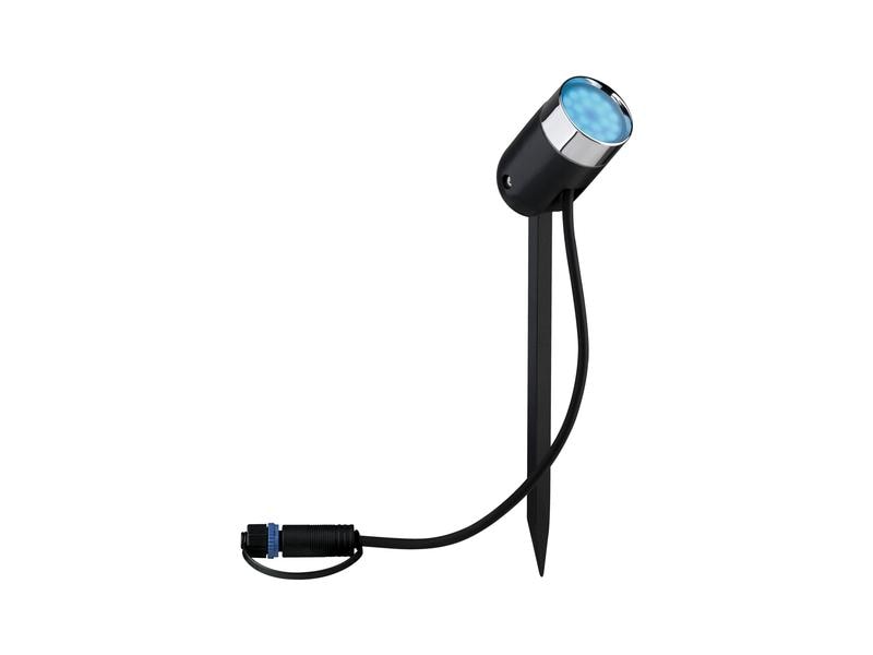Paulmann Gartenleuchte Plug &amp; Shine Pike 40° RGBW Basis, ZigBee