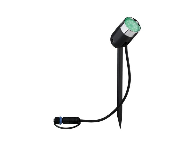 Paulmann Gartenleuchte Plug &amp; Shine Pike 40° RGBW Basis, ZigBee