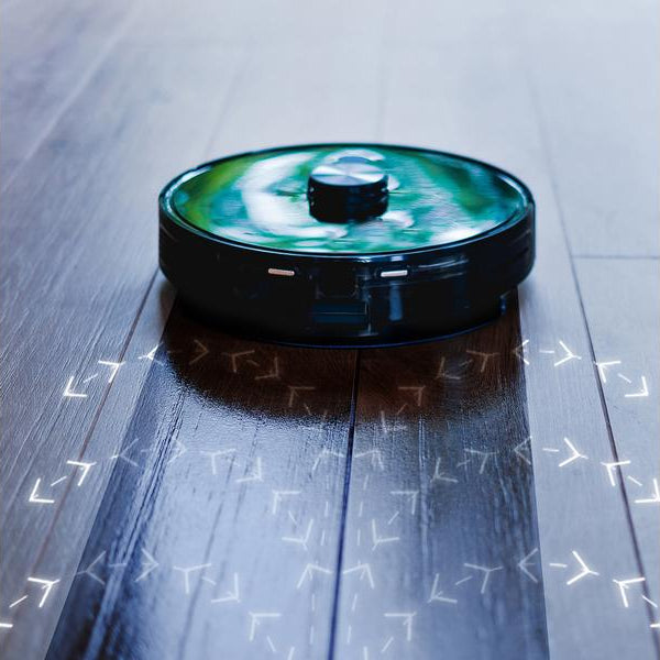 EZIclean Saug- und Wischroboter Aqua Connect x1200, Schwarz