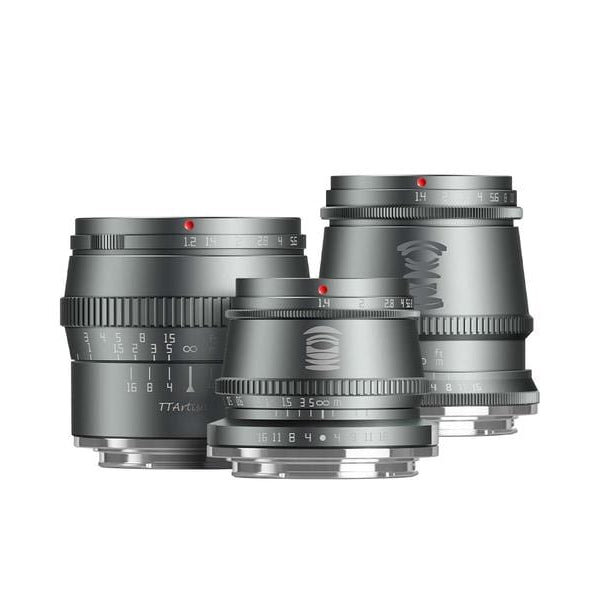 TTArtisan Festbrennweite 17mm-35mm-50mm Objektivsatz – Sony E-Mount