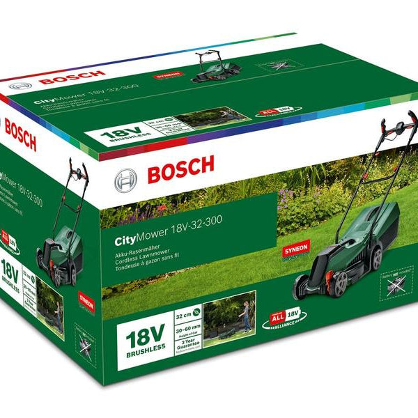Bosch Akku-Rasenmäher CityMower 18 V-32-300 Solo