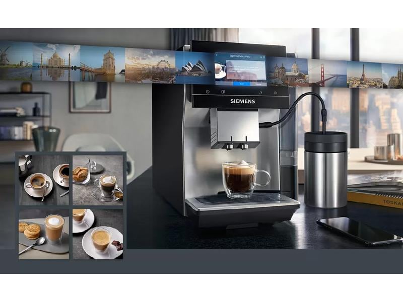 Siemens Kaffeevollautomat EQ.700 Classic Schwarz