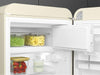 SMEG Kühlschrank FAB10RCR5 Crème, Rechts