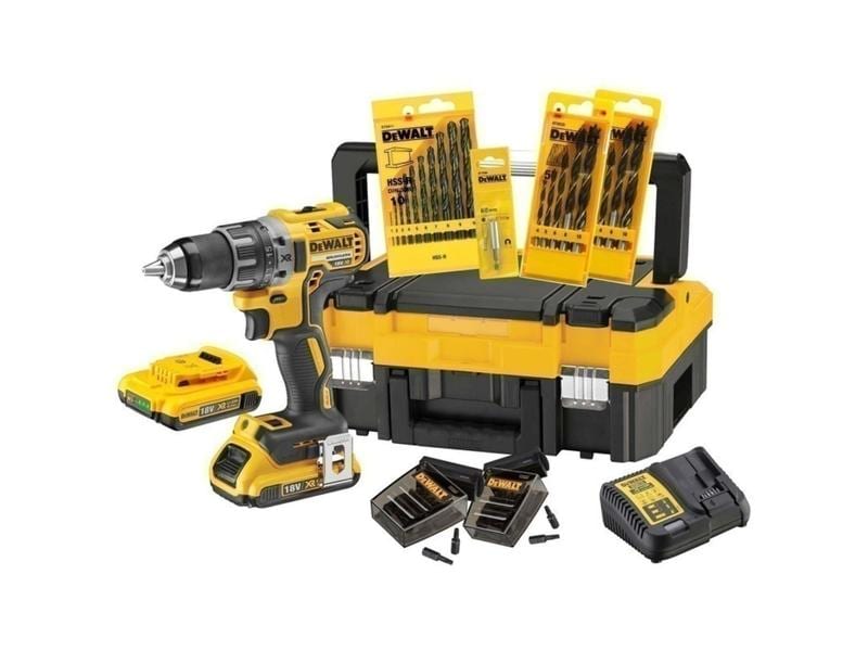 DeWalt Akku-Bohrschrauber Set 18 V DCK791D2T 2 x 2 Ah Akku