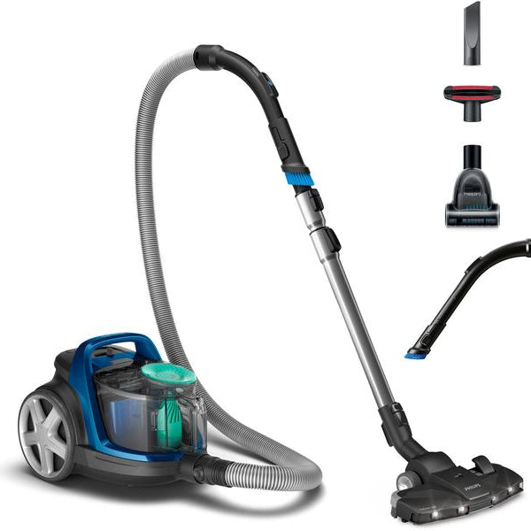 Philips Bodenstaubsauger PowerCyclone 7 Blau/Schwarz