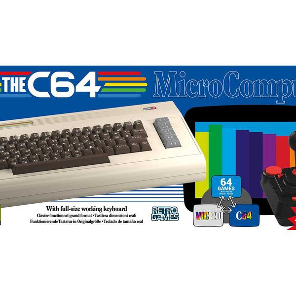 retro-bit Spielkonsole The C64 Maxi