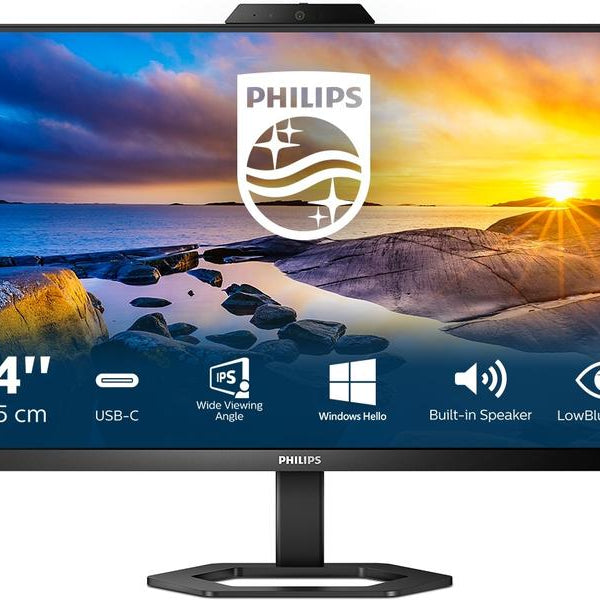Philips Monitor 24E1N5300HE/00 mit integrierter Webcam