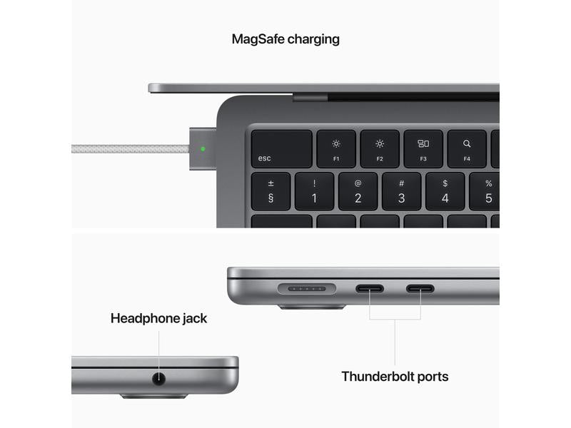 Apple MacBook Air 13" 2022 M2 10C GPU / 1 TB / 24 GB Space Grau