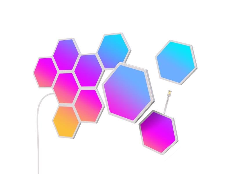 Govee Panelleuchte Glide Hexa, 10er, RGBIC