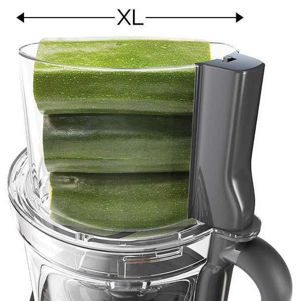 Kenwood Food Processor MultiPro XL Weigh+ FDM72.990SS, Grau/Silber