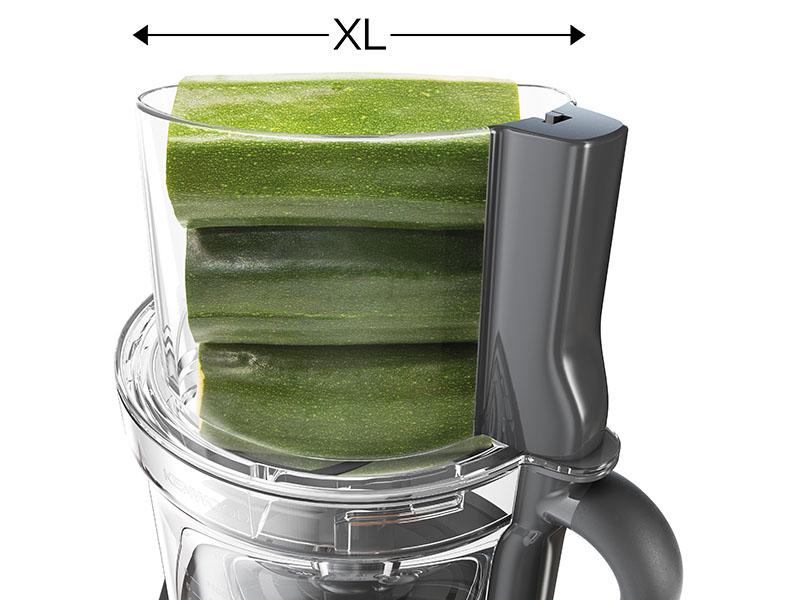 Kenwood Food Processor MultiPro XL Weigh+ FDM72.990SS, Grau/Silber