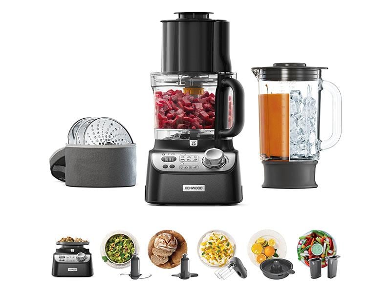 Kenwood Food Processor MultiPro XL Weigh+ FDM72.990SS, Grau/Silber