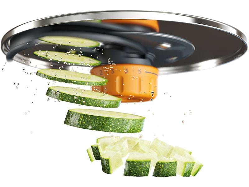 Kenwood Food Processor MultiPro XL Weigh+ FDM72.990SS, Grau/Silber