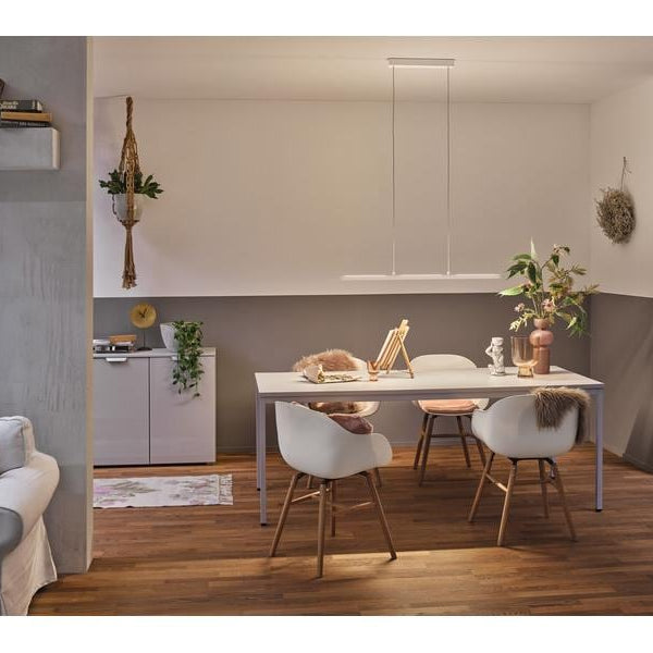 Paulmann Pendelleuchte Lento, 42 W, 2700 K, Weiss