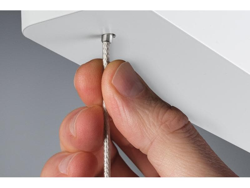 Paulmann Pendelleuchte Lento, 42 W, 2700 K, Weiss