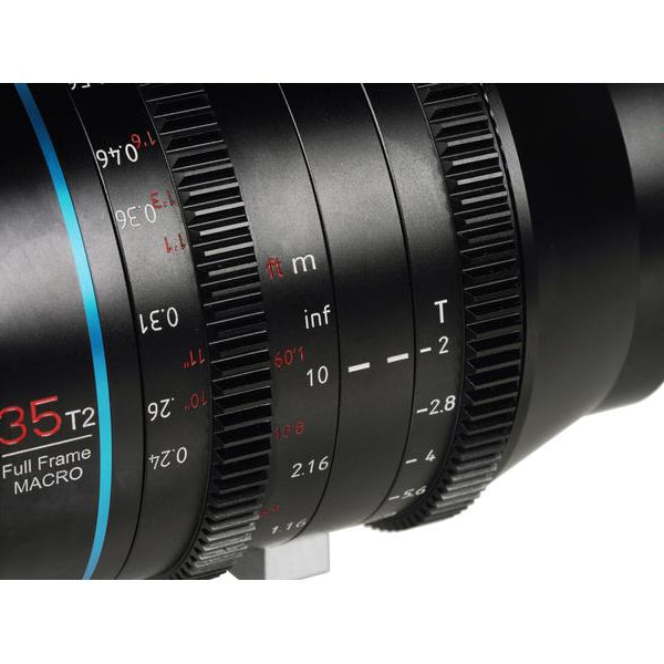 Sirui Festbrennweite 35mm T2 Full-frame Marco Cine Lens – Arri PL