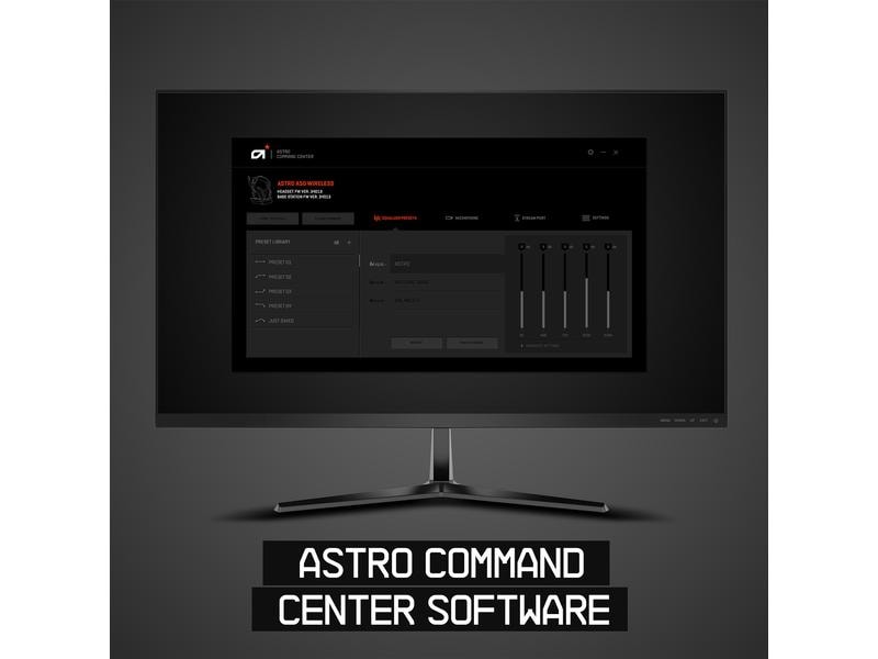 Astro Gaming Headset Astro A50 mit Base Station Schwarz
