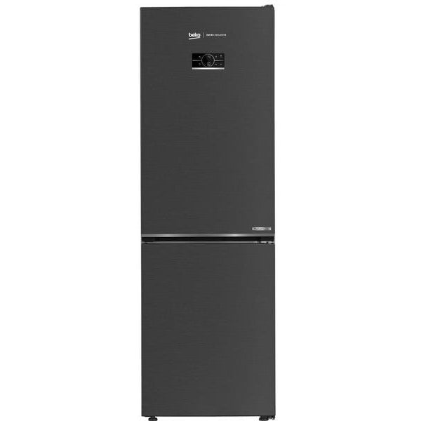 Beko Kühl-Gefrierkombination KG530, Anthrazit, Rechts, Wechselbar