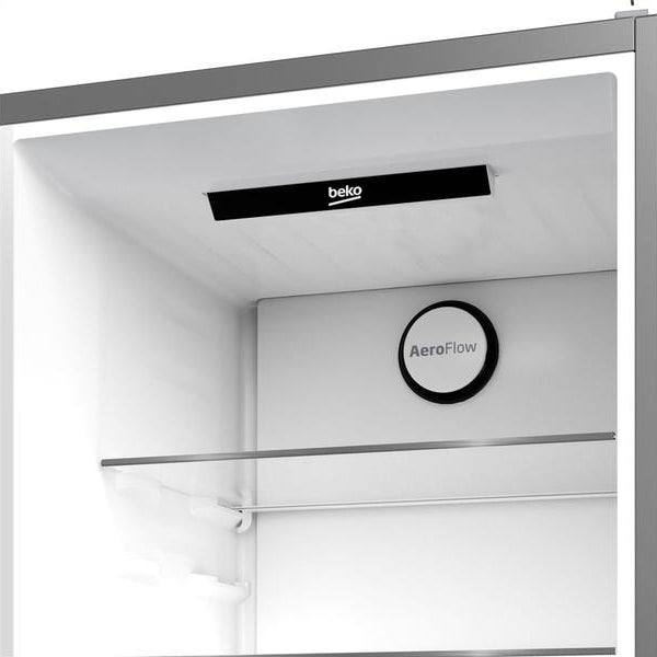 Beko Kühl-Gefrierkombination KG530, Anthrazit, Rechts, Wechselbar