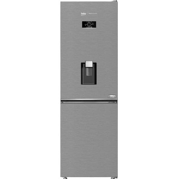 Beko Kühl-Gefrierkombination KG510, Grau, Rechts, Wechselbar